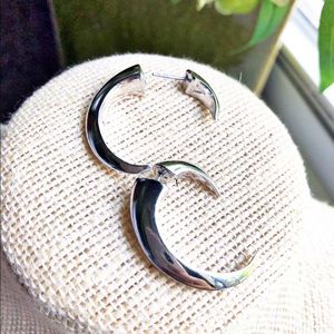 Edgy Silver Vince Camuto Earrings